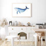 Whale Illustration mood picture