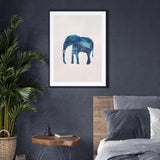 Elephant in Blue mood picture