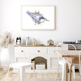 Watercolour Nuthatch mood picture