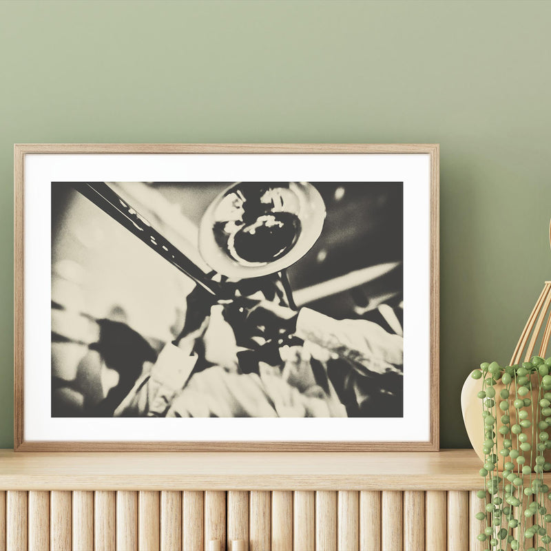 Portrait of a Trombone Player mood picture