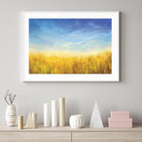 Oil Painting of Sunny Meadow mood picture