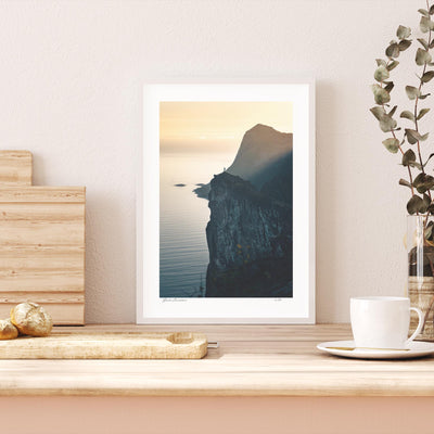 Midnight Hike in Senja mood picture