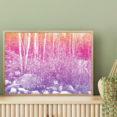 Mezzotint mood picture