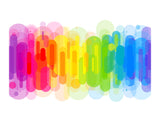 Abstract Rainbow 30x40 cm