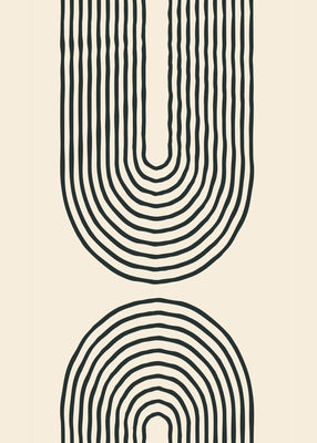 Abstract boho I 50x70 cm