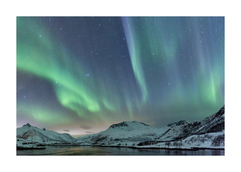 Aurora over Lofoten 50x70 cm