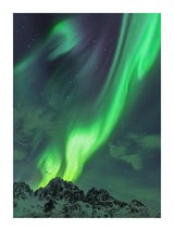 Aurora over Lofoten III 30x40 cm