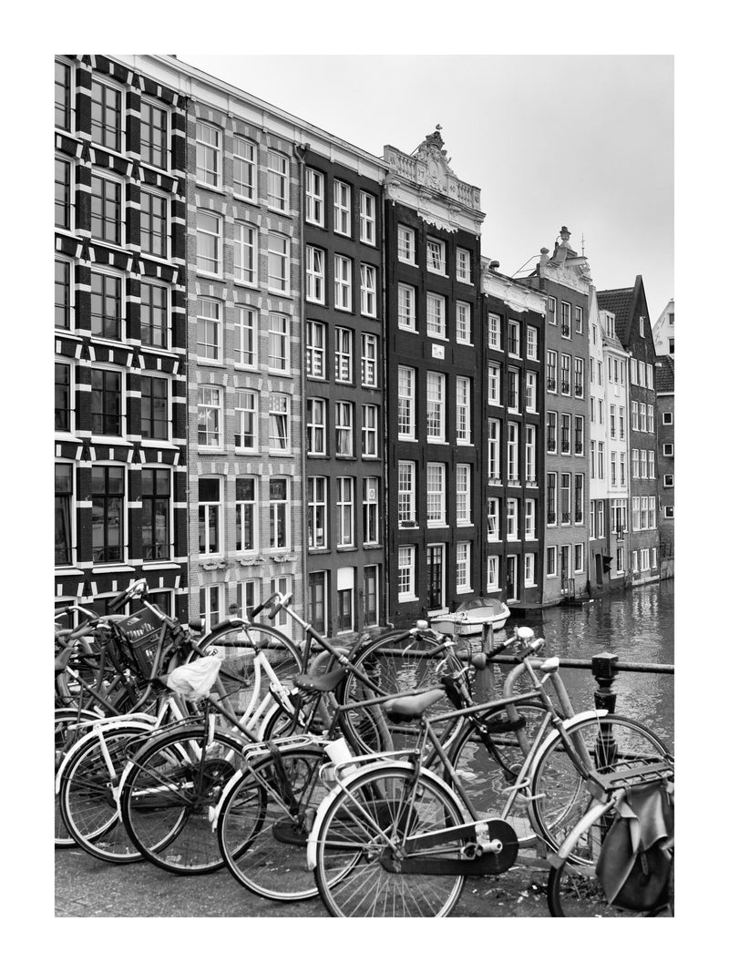 Bicycles On Bridge 30x40 cm