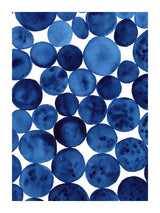 Blue Dots 30x40 cm