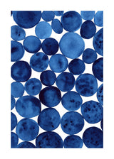 Blue Dots 50x70 cm