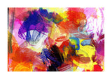 Colourful Brushstrokes 50x70 cm