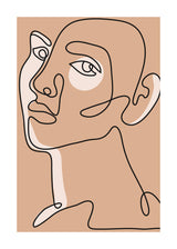Cubism Portrait I 50x70 cm