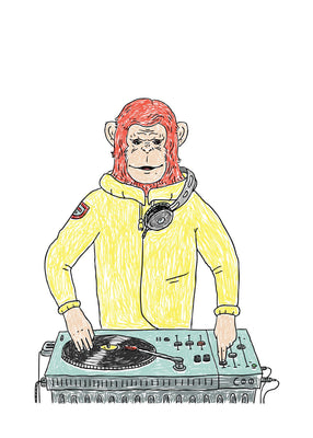 DJ Dennis 50x70 cm