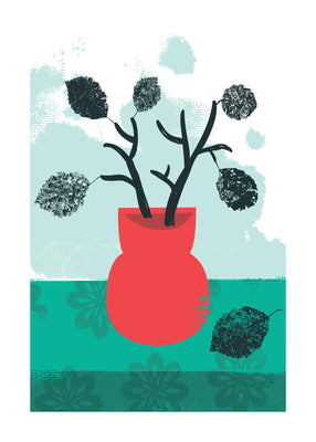 Fallen leaf 50x70 cm