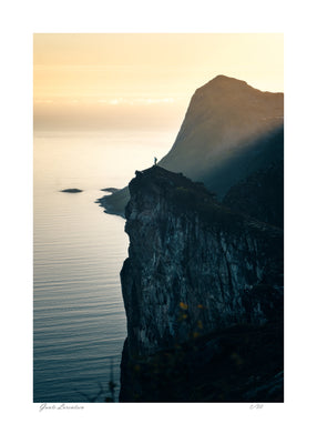 Midnight Hike in Senja 50x70 cm