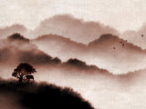 Misty oriental view 30x40 cm