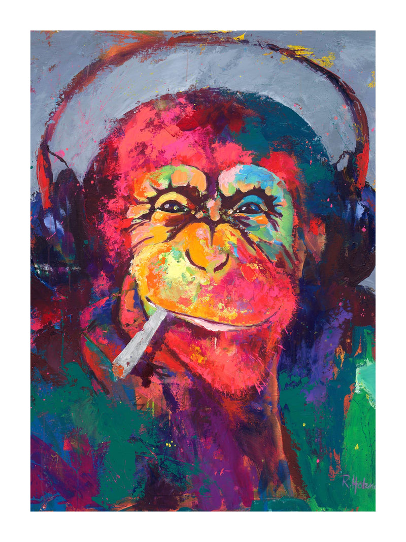 Portrait Of Modern Ape 30x40 cm