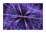 Purple Fractals 50x70 cm