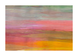 Saffron Brushstrokes 50x70 cm