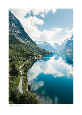 Summer by the Lake 50x70 cm