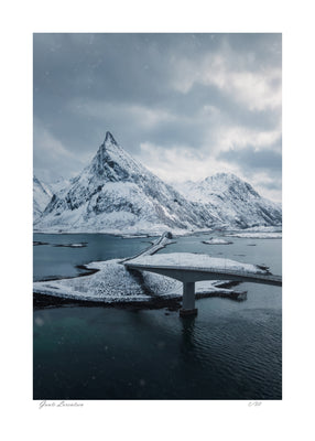 The Bridges in Fredvang 50x70 cm
