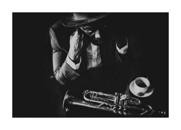 The Trumpet Player II 50x70 cm