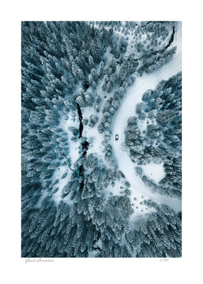 Winter in the Forest 50x70 cm