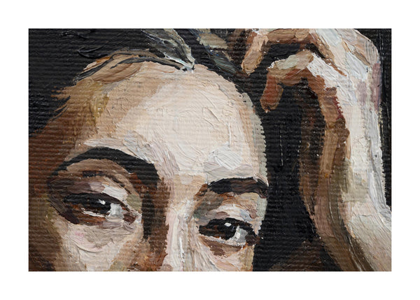 Woman Deep In Thought 50x70 cm
