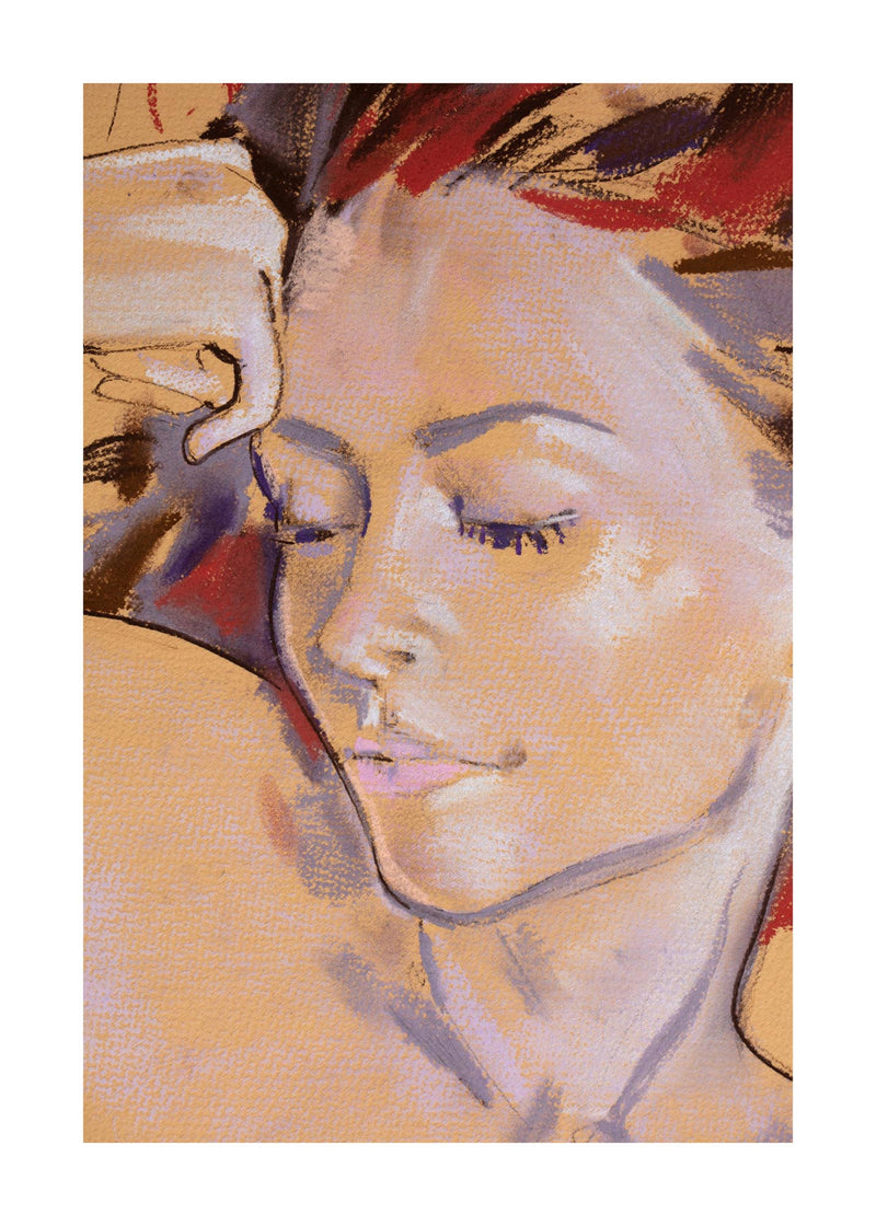 Woman In Thought 50x70 cm